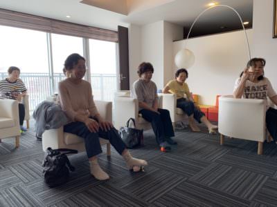 ストロー使って発声練習