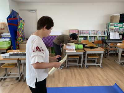 月曜は腰痛体操^ ^