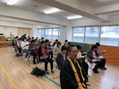 お説法の日( ◠‿◠ )