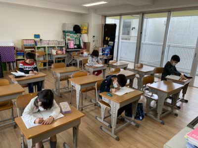 土曜学校の子供たち(#^.^#)
