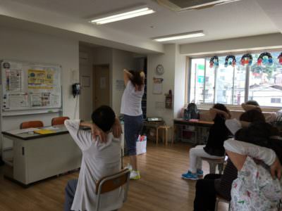 キラキラわかばの会　７月30日 Ｋei-☆先生の健康体操