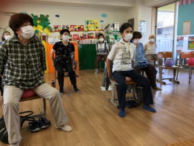 キラキラわかばの会　8月2日　丸岡先生　と　お説教